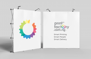 Straight POP up banner